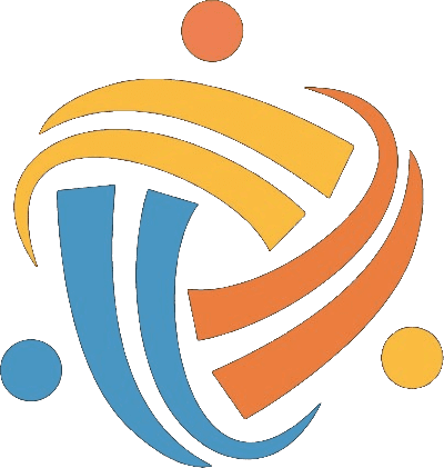 The GMSQUEST logo: three coloured ribbons sweeping into a circle