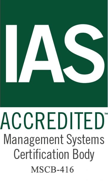 International Accreditation Service — Accredited Management Systems Certification Body MSCB-416